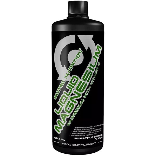 scitec nutrition liquid magnesium 1000ml ananas - arancio