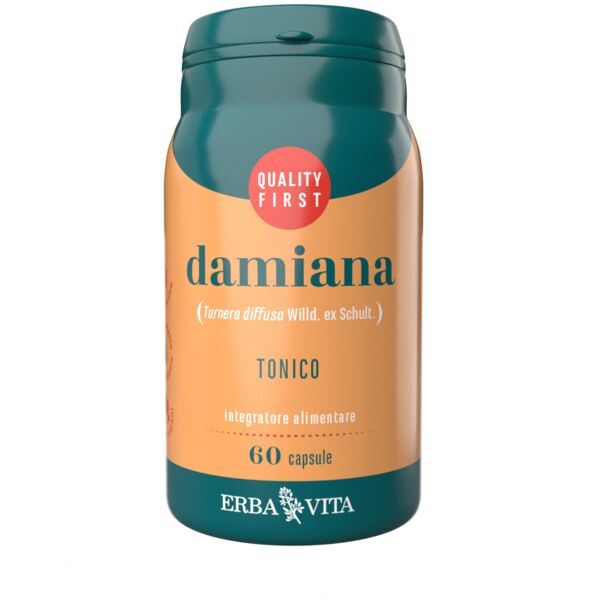 erba vita capsule monoplanta - damiana 60 capsule