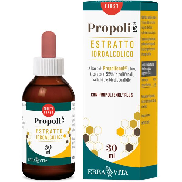 erba vita propoli evsp - estratto idroalcolico 30ml