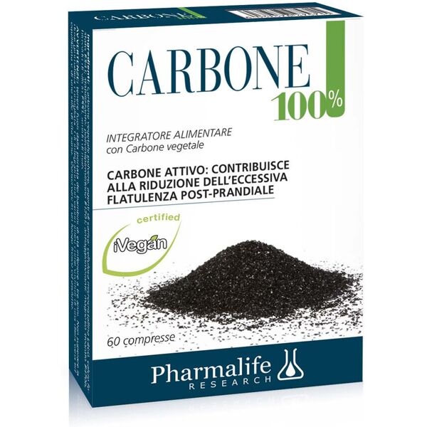 pharmalife carbone 100% 60 compresse