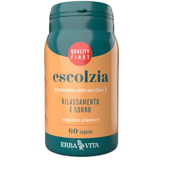 erba vita capsule monoplanta - escolzia 60 capsule