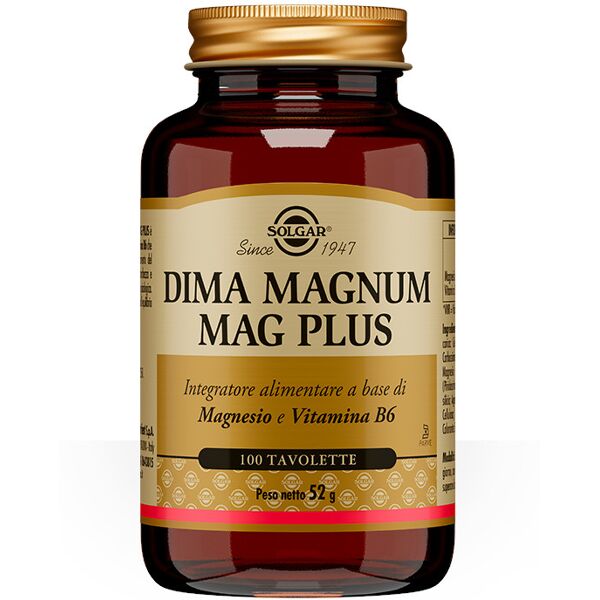 solgar dima magnum mag plus 100 tavolette