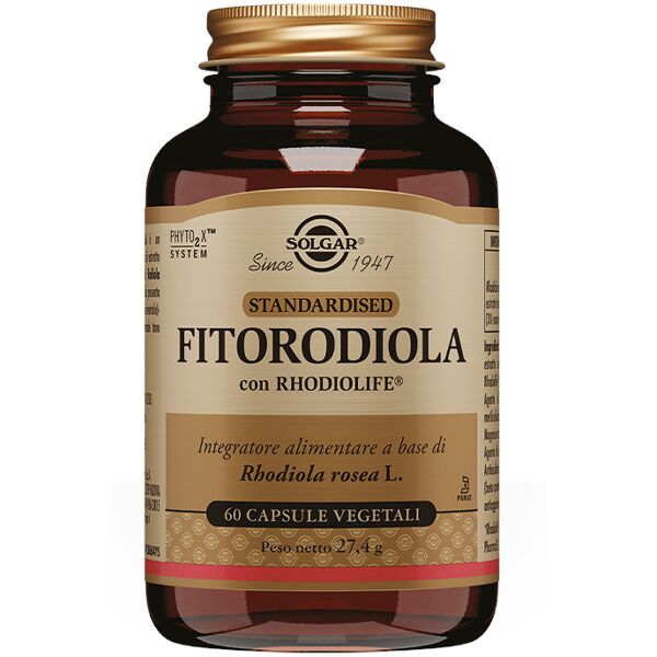 solgar fitorodiola 60 capsule vegetali