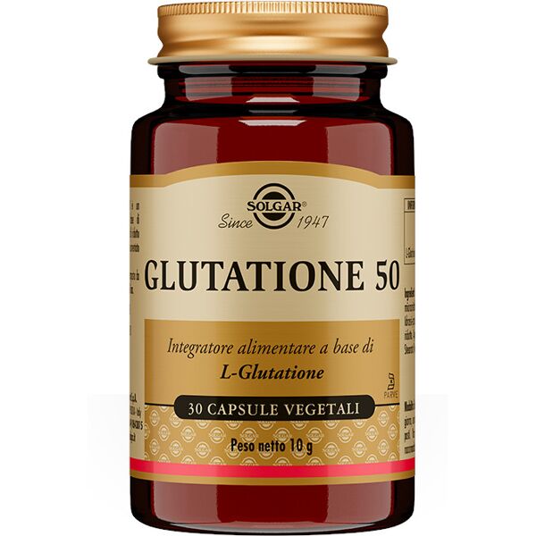 solgar glutatione 50 30 capsule vegetali