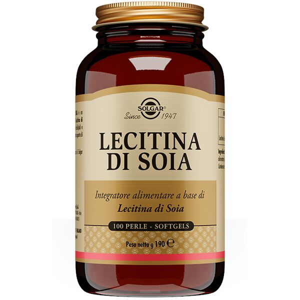 solgar lecitina di soia 100 perle softgels