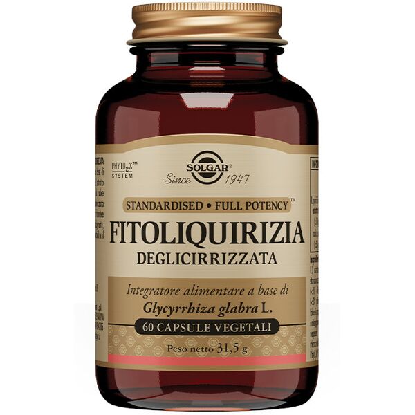 solgar fitoliquirizia 60 capsule