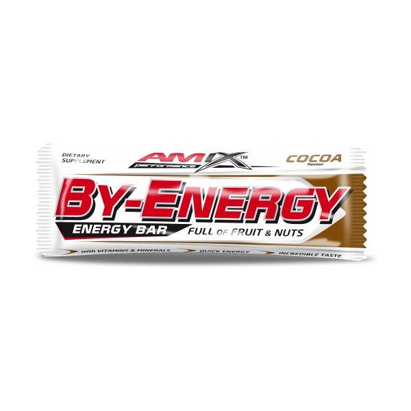 amix by-energy bar 1 barretta da 50 grammi cacao