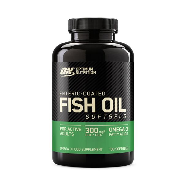 optimum nutrition enteric coated fish oil 100 softgels
