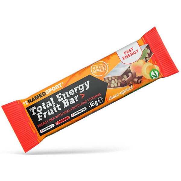 named sport total energy fruit bar 1 barretta da 35 grammi frutta gialla (albicocca e pesca)