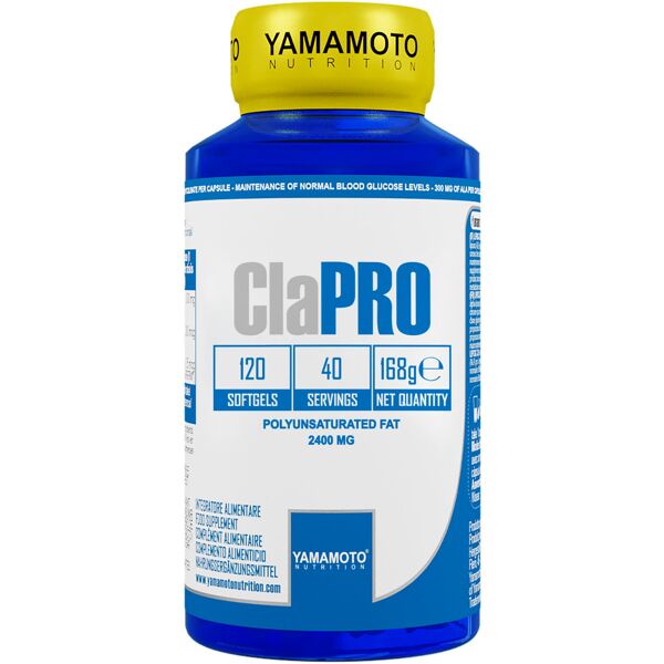 yamamoto nutrition cla pro clarinol© 120 softgels