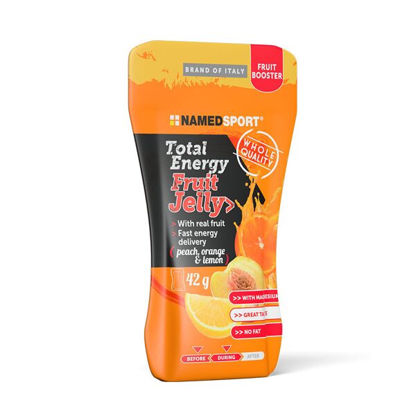 named sport total energy fruit jelly 1 gel da 42 grammi pesca arancia limone