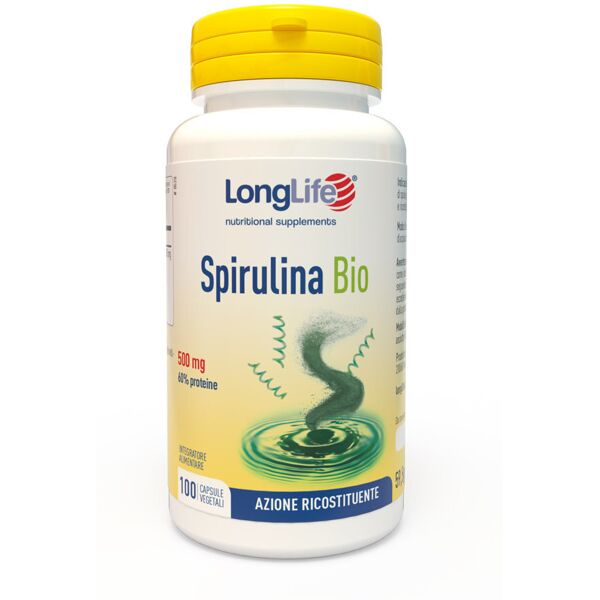 long life spirulina 100 capsule