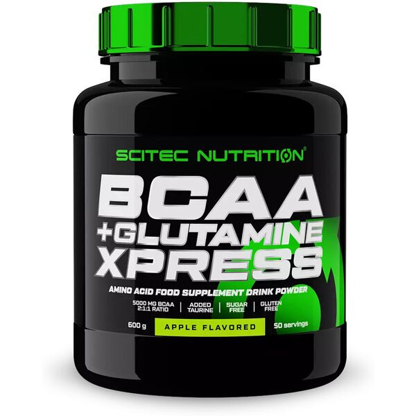 scitec nutrition bcaa + glutamine xpress 600 grammi lime