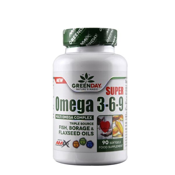 amix green day - super omega 3-6-9 90 perle softgels
