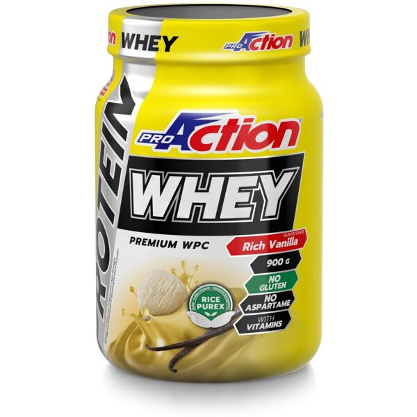 proaction protein whey 900 grammi wafer nocciola