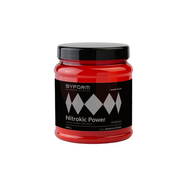 syform nitrokic power 480 grammi arancia rossa