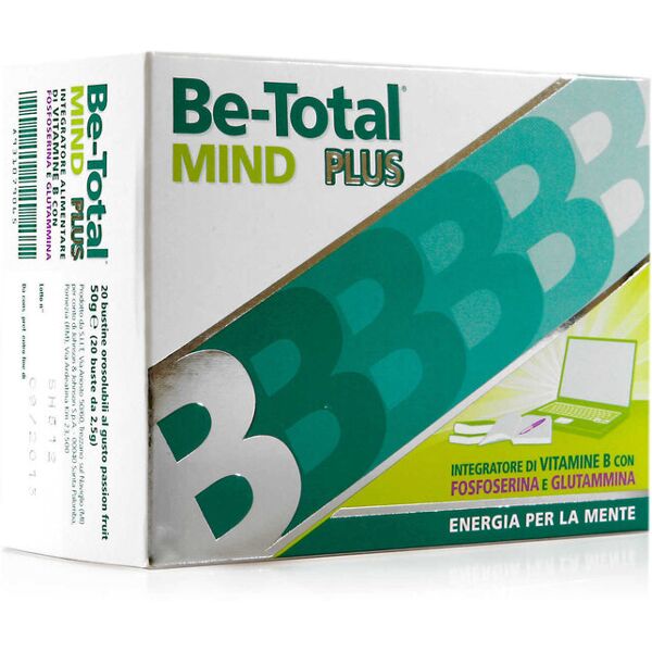 be-total mind plus 20 bustine frutto della passione