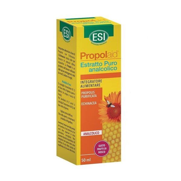 esi propolaid - estratto puro analcolico 50ml frutti di bosco