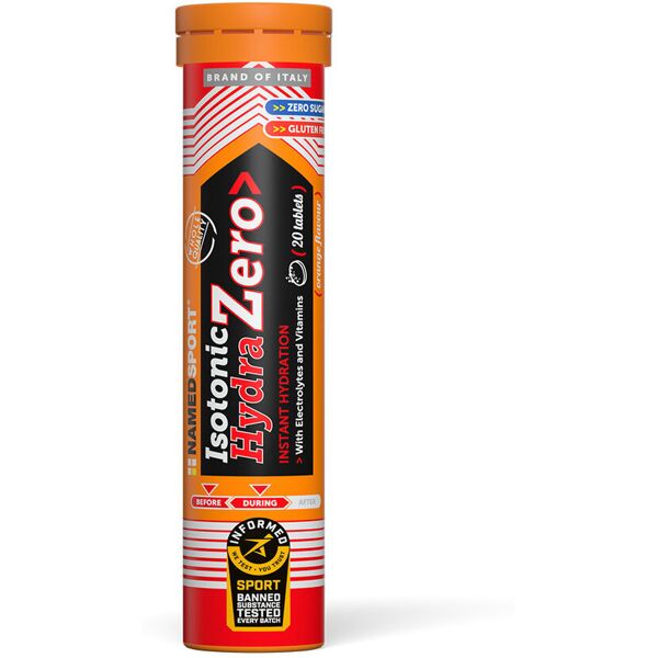 named sport isotonic hydra zero 20 tavolette arancia