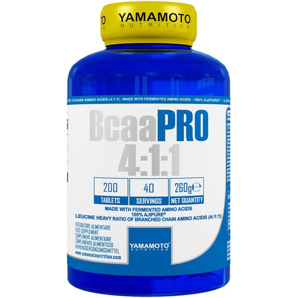 yamamoto nutrition bcaa pro 4:1:1 ajinomoto® ajipure® 200 compresse