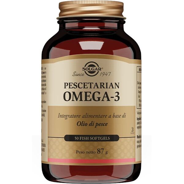 solgar pescetarian omega-3 50 perle