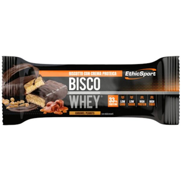 ethicsport bisco whey display barretta proteica 40 g cioccolato bianco