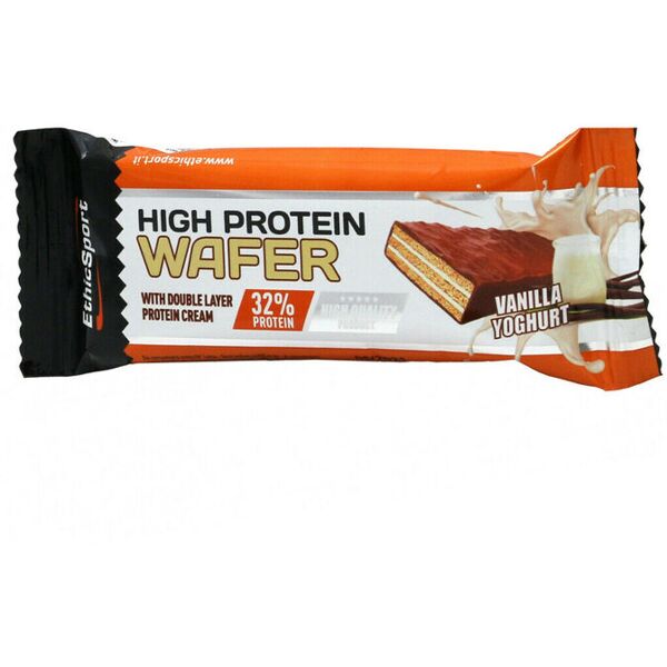 ethicsport high protein wafer 35 g vanilla e yogurt