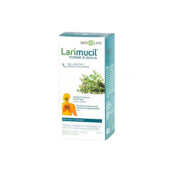 bios line larimucil - tosse e gola 120 ml