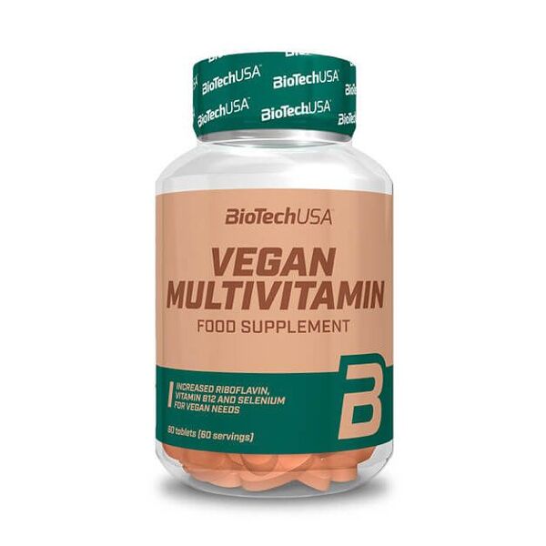 biotech usa vegan multivitamin 60 compresse
