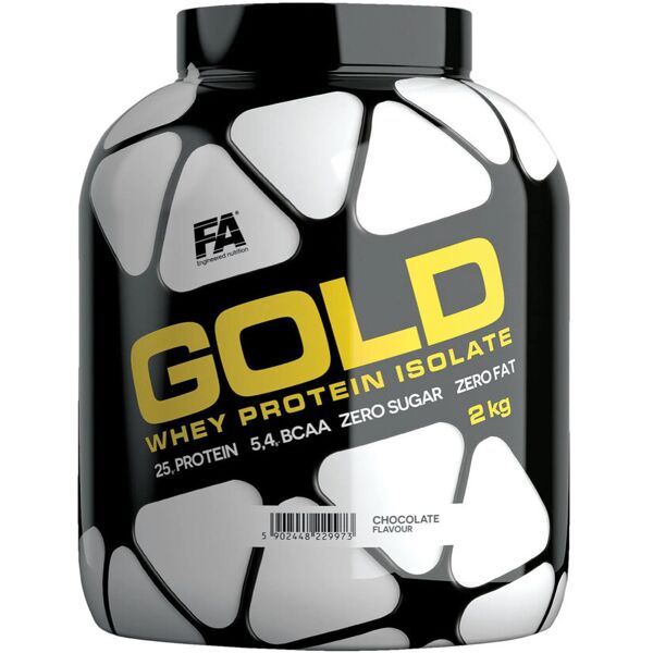 fitness authority gold whey protein isolate 2000 g vaniglia