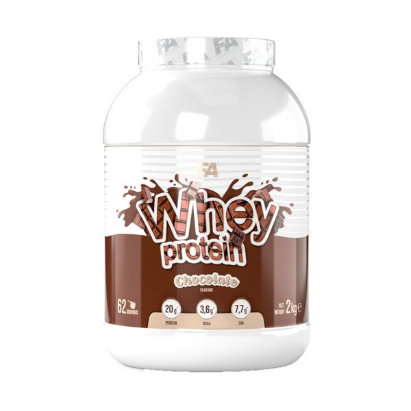 fitness authority whey protein 2000 grammi cioccolato