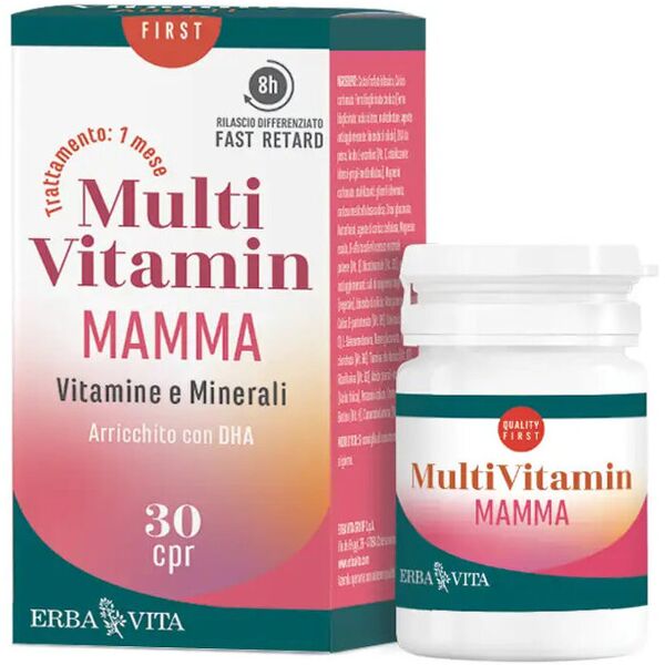 erba vita multivitamin mamma 30 compresse