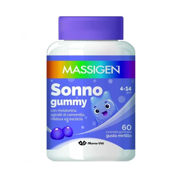 massigen sonno gummy 60 caramelle