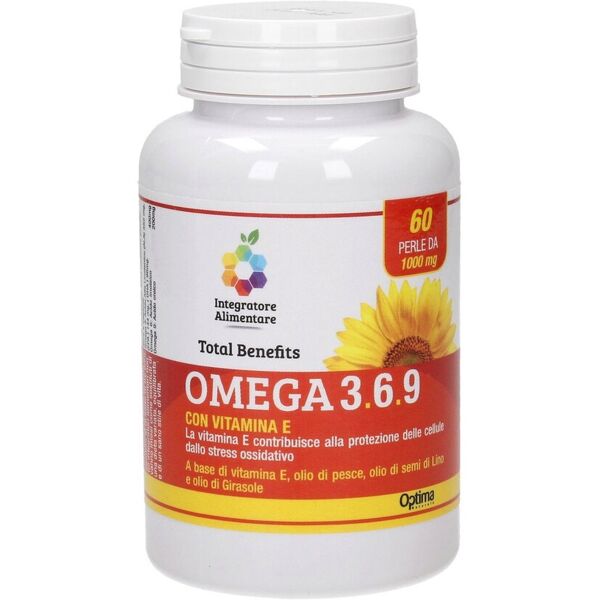 optima omega 3.6.9 total benefits 60 perle vegetali