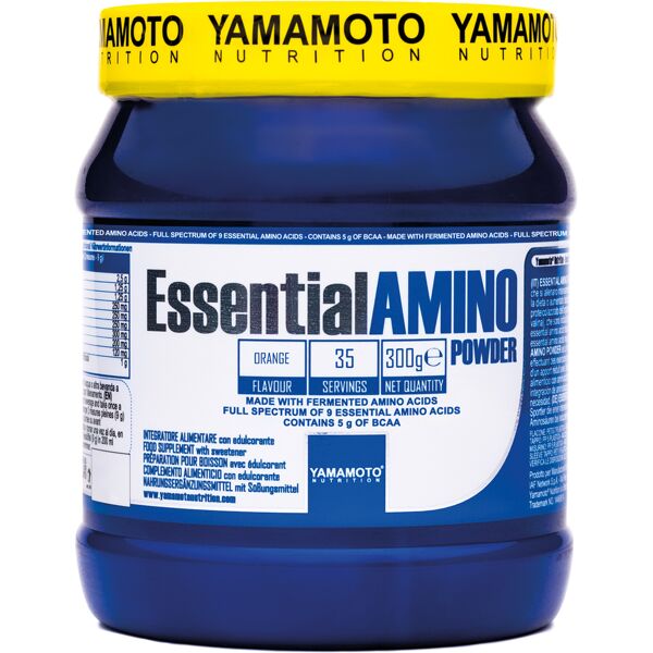 yamamoto nutrition essential amino powder 300 grammi arancia