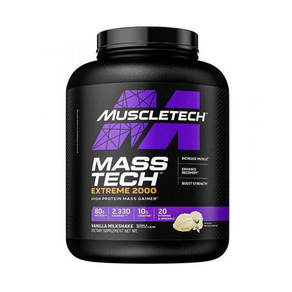 muscletech mass tech extreme 2,72 kg triplo cioccolato brownie