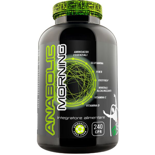 net integratori anabolic morning 240 compresse