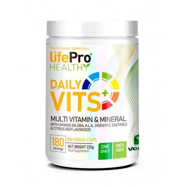 lifepro daily vits 180 vegan capsule