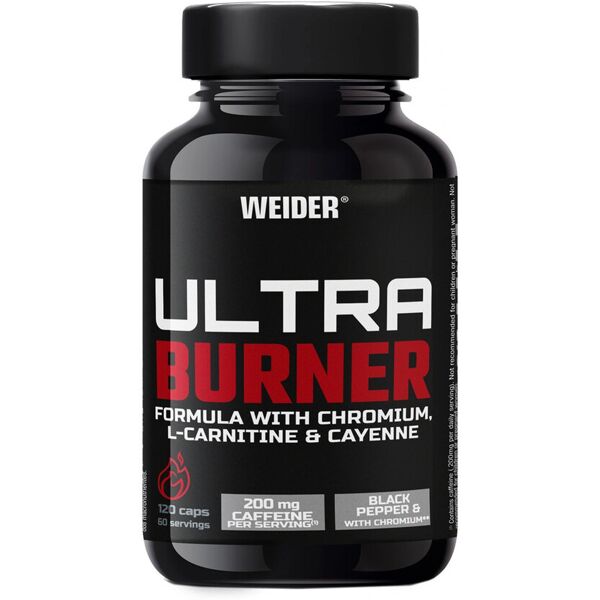 weider ultra burner 120 capsule