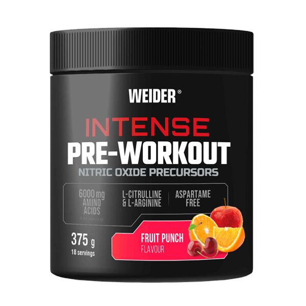 weider intense pre workout 375 g fruit punch