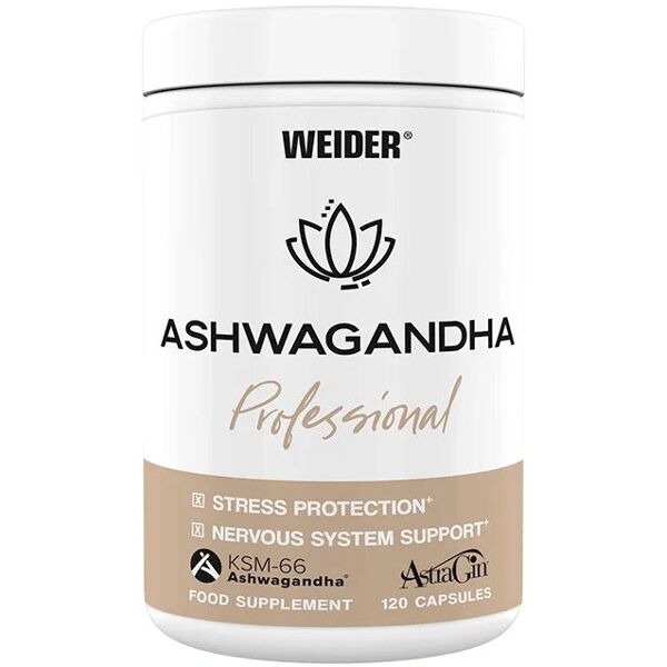 weider ashwagandha professional 120 capsule