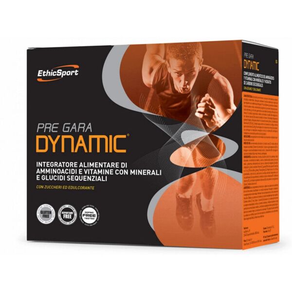 ethicsport pre-gara dynamic 20 buste da 15,3 grammi neutro