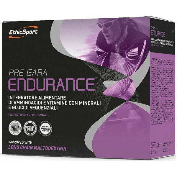 ethicsport pre-gara endurance 20 buste da 18,8 grammi