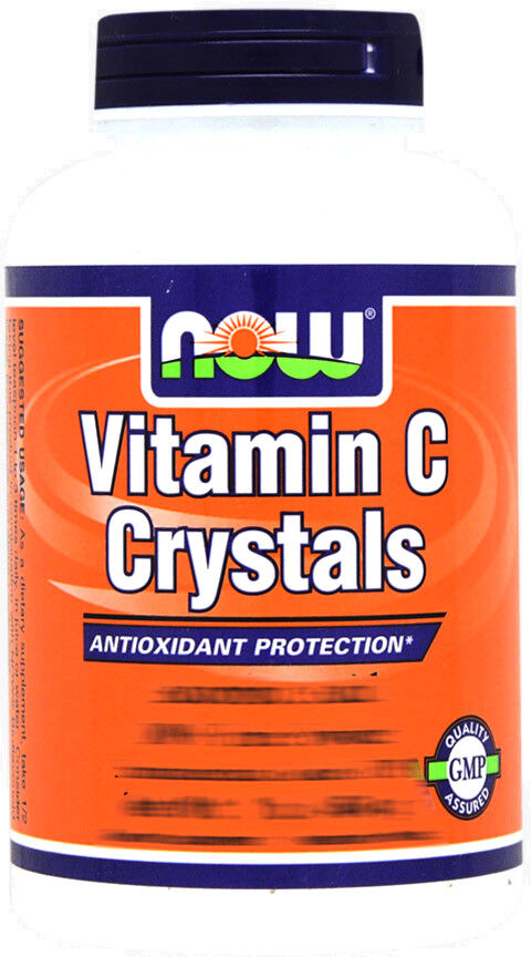 now foods vitamin c crystals 227 grammi