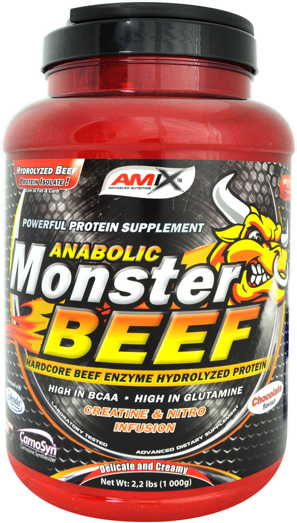 amix anabolic monster beef 1000 grammi vaniglia lime