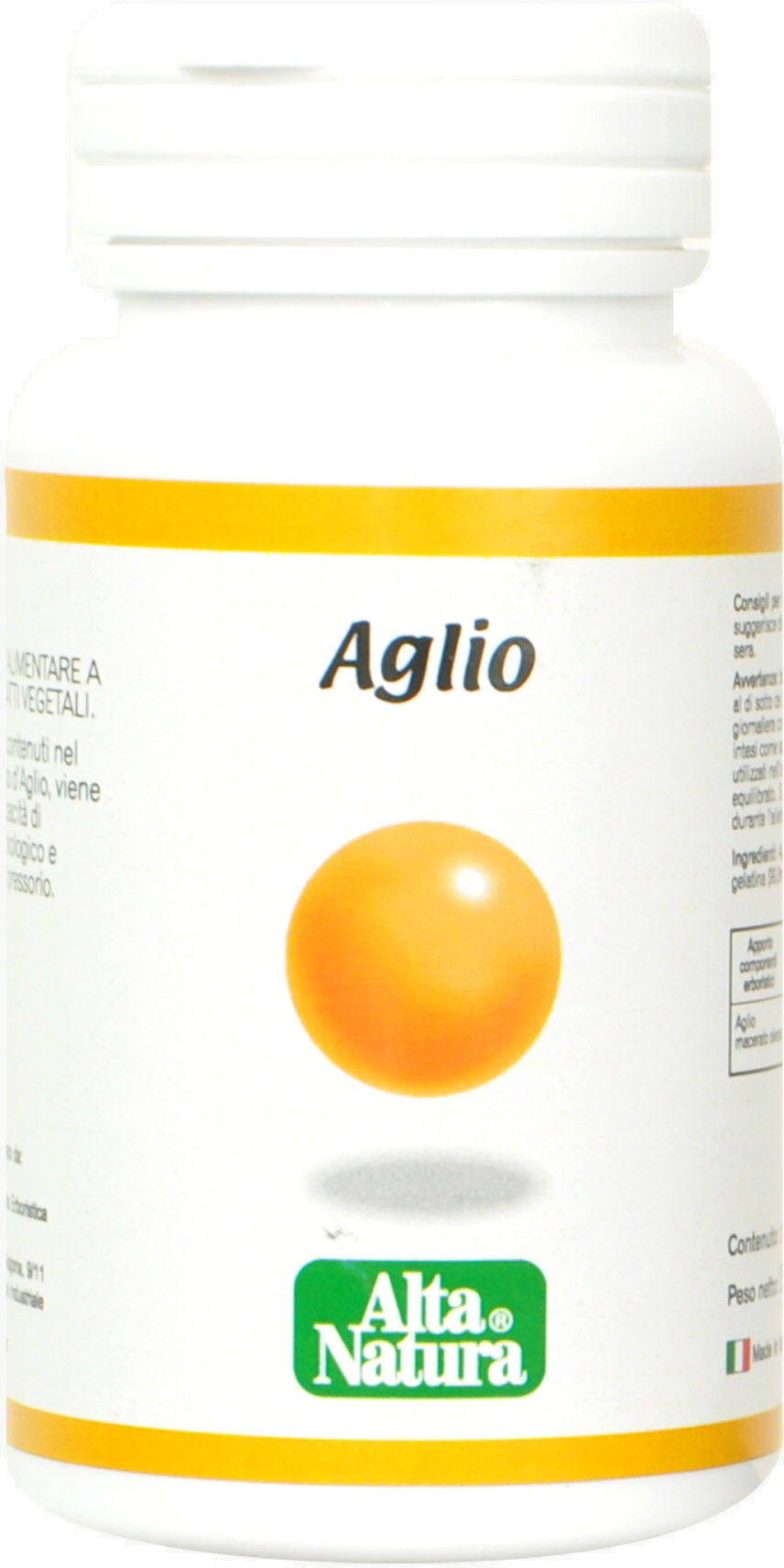 alta natura aglio 100 perle da 430mg