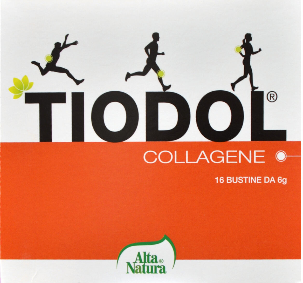 alta natura tiodol - collagene 16 bustine da 6 grammi