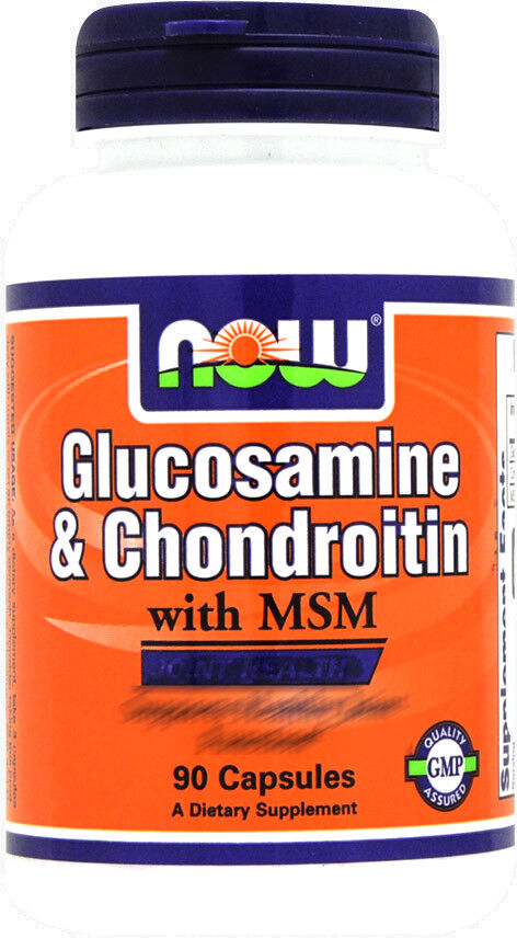 now foods glucosamine & chondroitin with msm 90 capsule