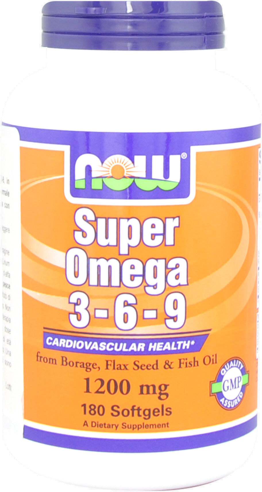 now foods super omega 3-6-9 180 perle