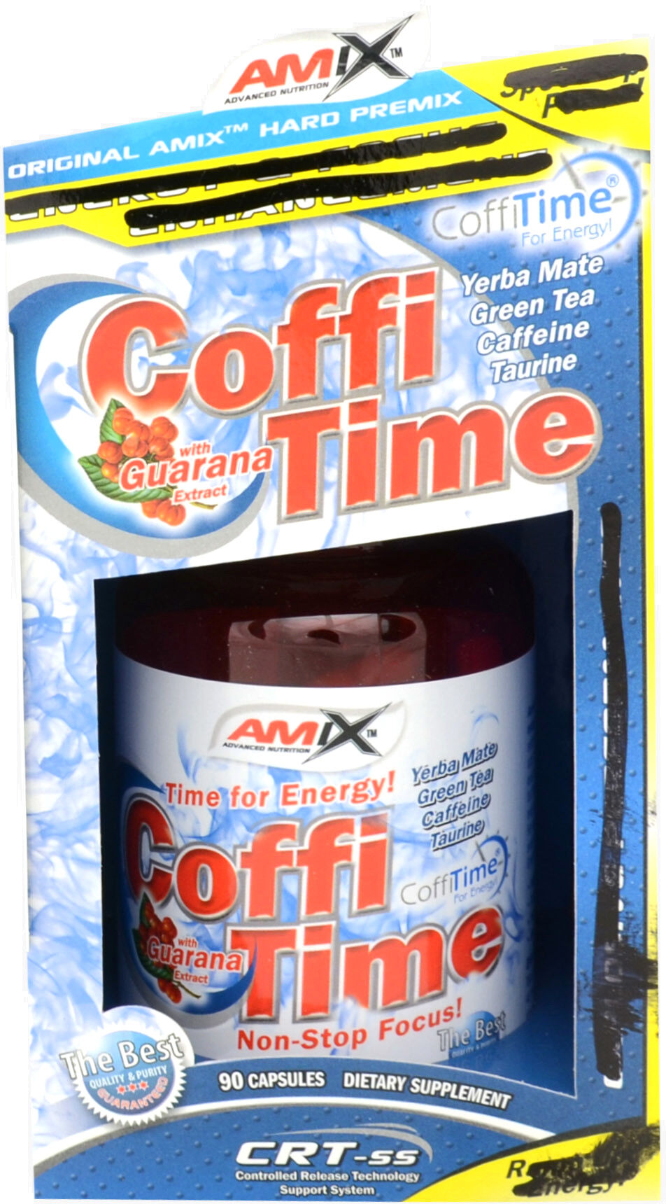 amix coffi time with guarana extract 90 capsule